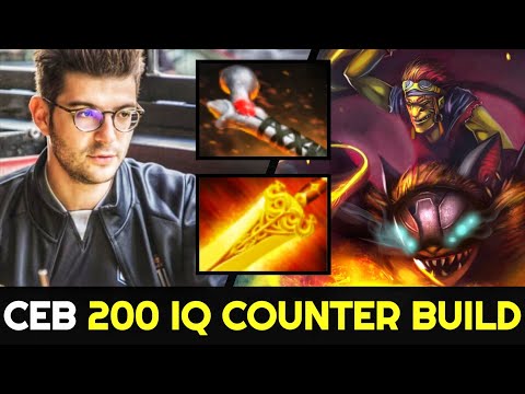 CEB Batrider 200 IQ Counter Build Destroy Timbersaw & Snapfire 7.26 Dota 2
