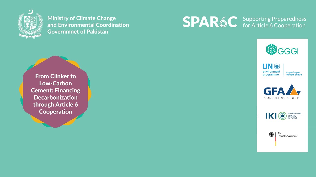 From Clinker to Low-Carbon Cement: Financing Decarbonization through Article 6 Cooperation
