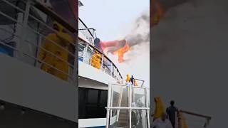 Carnival Freedom Fire 23rd March 2024 sailing to Bahamas