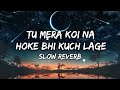 Tu Mera Koi Na Hoke Bhi Kuch Lage Slowed And Reverb Arijit Singh Love Lo Fi World