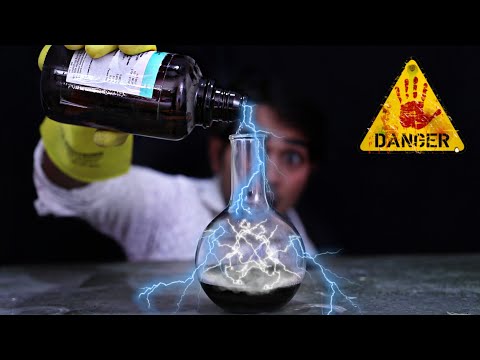 इसमें तेजाब डाला तो तूफान आ गया - Amazing Science Experiment In Hindi with Acid