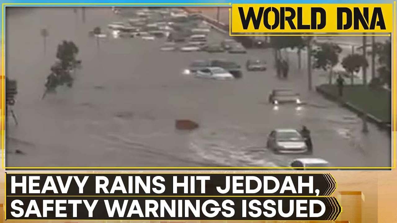 Saudi Arabia: Jeddah Drenched by Heavy Rain, Floods Cause Chaos | WION World DNA