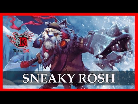 Sneaky Rosh by DK vs Newbee @ TI4