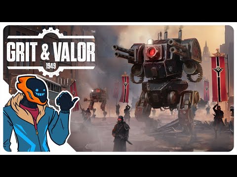 Alt-History Tactical Mecha Roguelike With TONS Of Potential! - Grit and Valor - 1949 [Demo]