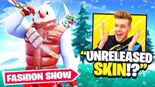 I STREAM SNIPED FASHION SHOWS WITH AN UNRELEASED SKIN.. (SNOWMANDO)