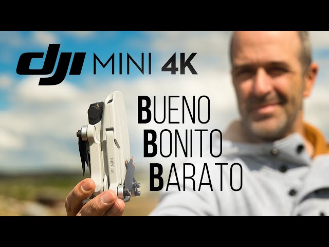 Vídeo relacionado con DJI Mini 4K, dron con cámara 4K UHD para adultos, menos de 249g, estabilización en 3 ejes, transmisión de vídeo a 10 km, regreso automático, 1 batería para un tiempo máx. de vuelo de 31 min