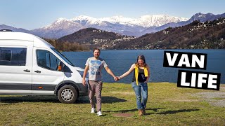 Mountain Road Trip Through The SWISS ALPS! (Van Life Switzerland)