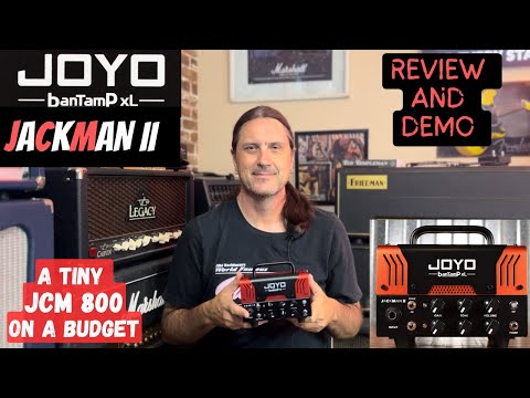 The Joyo Jackman II Is Like A Tiny Marshall JCM 800 - Unboxing, Review And Demo