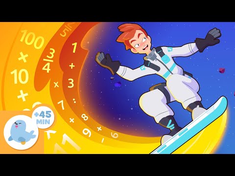 🧠 MENTAL CALCULATION tricks for kids ✖️➗ 45-minute compilation