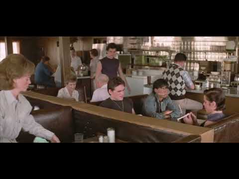 THE OUTSIDERS DELETED DINER SCENE