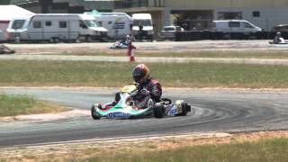 preview picture of video 'Gokart race Rotax Max Senior Prefinal  - RMC CEE Round 2 & RMC Hungary Round 4 Pannonia-ring'