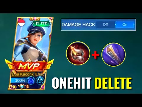 NEW META! SILVANNA HACK DAMAGE BUILD!! 100% BROKEN DAMAGE ONE HIT DELETE ~ MLBB