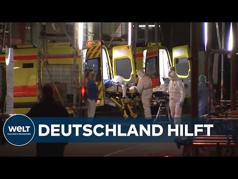 CORONA-EPIDEMIE: Deutsche Kliniken nehmen COVID-19-Erkrankte aus Europa auf