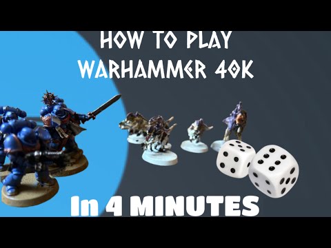 How to play Warhammer 40K in under 5 minutes! (10th edition)