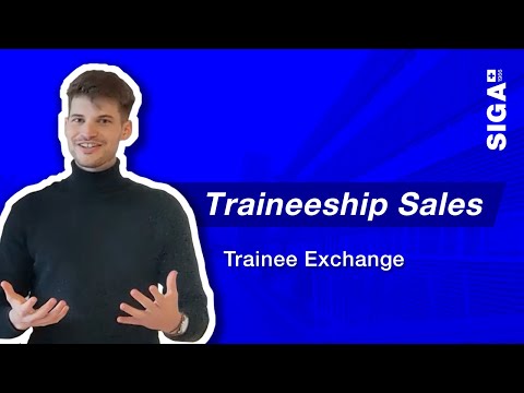 SIGA Traineeprogramm - Sales 2/6 | Trainee Exchange in Switzerland | (English)