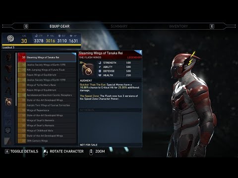 Slowest Man Alive - The Flash Legendary Gear Unlocked! | Injustice 2 Stream Highlight