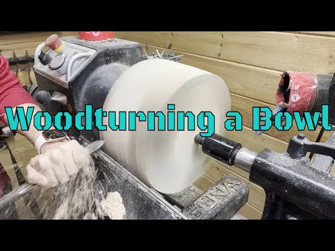 I'm Back!!! Woodturning a Maple Bowl