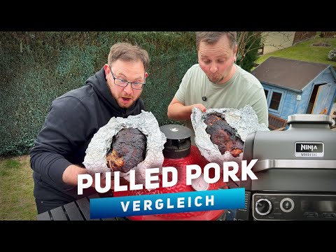 Kamado Joe vs. Ninja Woodfire – Pulled Pork Battle - Welcher Grill gewinnt?