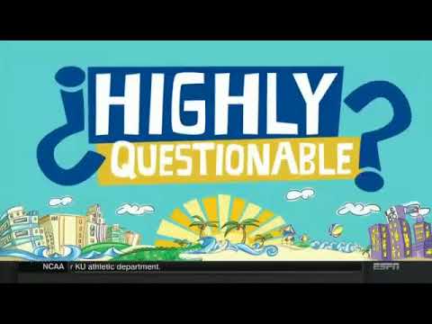 Highly Questionable ESPN Today 5/21/2018