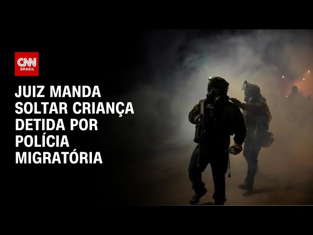 Juiz ordena libertação de criança de 5 anos e pai detidos por agentes do ICE | CNN PRIME TIME