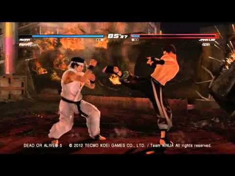 DOA5(PS3®) AKIRA(equis51) vs JANN LEE 2013-02-06
