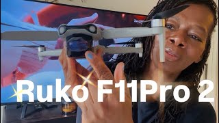 Ruko F11 Pro 2 Drone Review | Aerial Views of Fort Monroe, Virginia