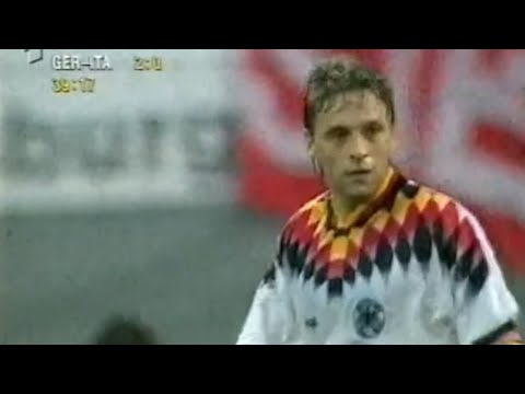 Thomas "Icke" Häßler vs Italy 1995 | Masterclass vs Maldini