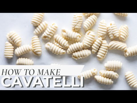 How to Make Cavatelli (Southern Italian Pasta Shells)