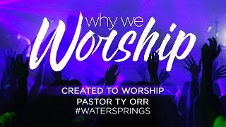 Created to Worship