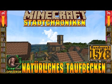 Minecraft Stadtchroniken [#1578] Natürliches Taufbecken [HD+Deutsch]