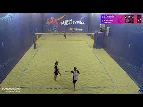 12:50 V. Tyshchenko / Y. Yevdokymov - A. Matvieiev / I. Datsiuk 06.03.2023 |Winners Beach Volleyball