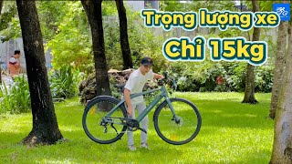 🔴 Xe điện khung carbon siêu nhẹ như xe đạp - Engwe N1 Air Carbon