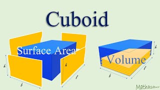 rectangular faces showing lateral surface area of a cuboid