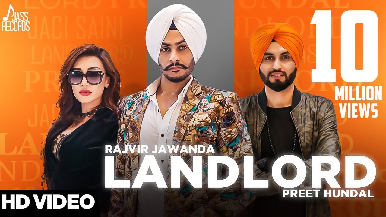 Landlord (Title) Lyrics  | Landlord | Rajvir Jawanda | Rajvir Jawanda | Preet Hundal