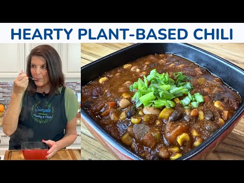 Quick Chili, Deep Flavor — Plant Based & Protein Packed!