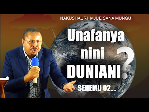 UNAFANYA NINI DUNIANI? | MCH: PETER JOHN | THE VOICE OF HEALING TV
