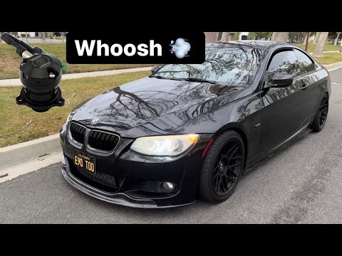 My Favorite N55 Mod: Turbosmart Blow Off Valve (BOV) Install DIY E92 335i Turbo Noise F30 E90 N54