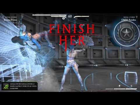 MKX - KITANA PRIME (KITANA) VS OMNI-RANDEX (KITANA)