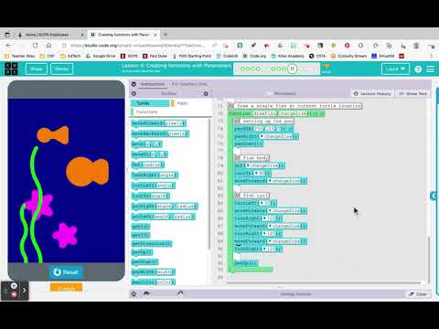 Code Org Turtle Programming 4 11 Tutorial