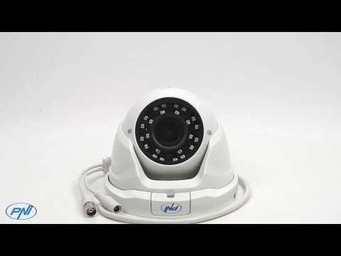 La caméra de surveillance video PNI AHD47 avec lentille varifocale
