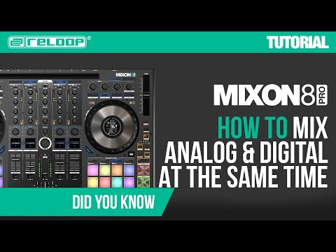 Mixon 8 Pro - How to Mix Analog & Digital at the Same Time I Did You Know? (Tutorial)