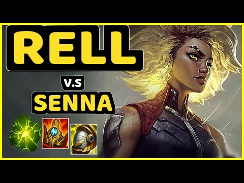 RELL vs SENNA - BOTTOM SUPPORT GAMEPLAY - BR Ranked MASTER