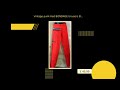 Vintage Punk Red BONDAGE Trousers By Tiger London WAIST 28