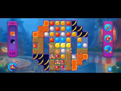 Fishdom Super Hard Level 2445 (with Double Super Lightning) @choraelmin