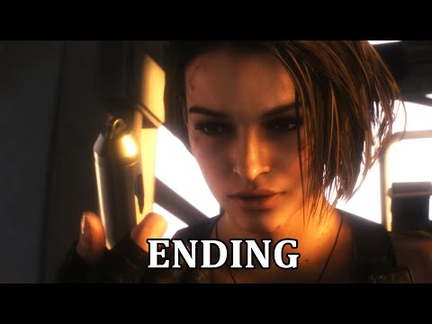 RESIDENT EVIL 3 REMAKE Walkthrough Gameplay PART 10 (ENDING)