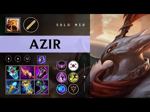Azir Mid vs Talon - KR Master Patch 26.02