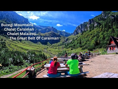 Prin Muntii Bucegi pana la Cabana Malaiesti la care ajungem pentru prima data frumos specaculos