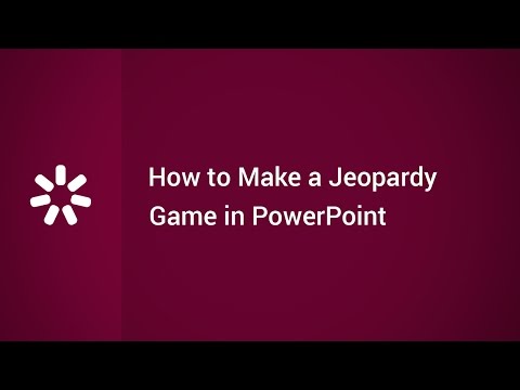 Part of a video titled How to Make a Jeopardy Game in PowerPoint - YouTube