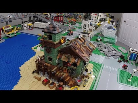 Building & Placing Old Fishing Store