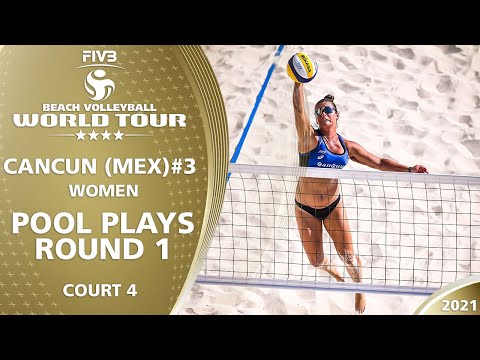 Court 4 | Women's Pool Play - Round 1 | Full Day | 4* Cancun 2021 #3